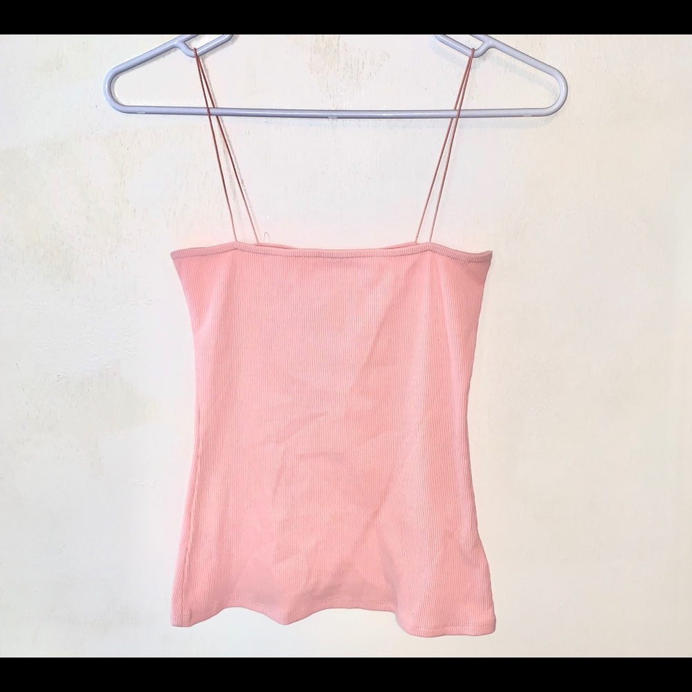 Urban Outfitters Straight Line Neck Tank Top